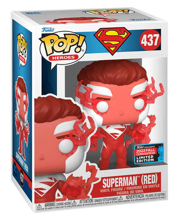 Funko Pop! Heroes Superman Red #437