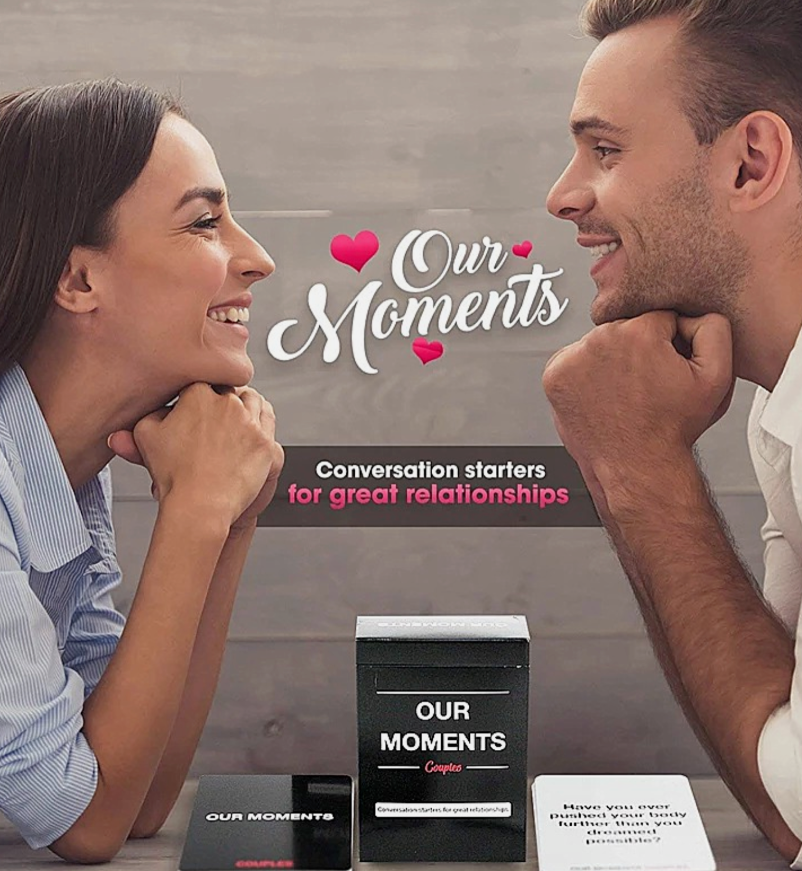 OUR MOMENTS COUPLES CONVERSATION STARTERS FOR GREAT RELATIONSHIPS CARDS