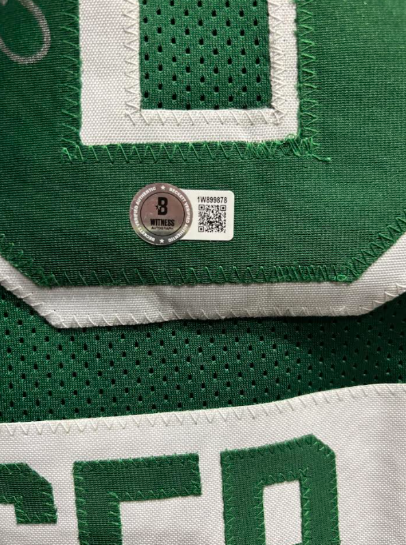 Boston Celtics Sam Hauser 23/24 Signed Jersey With COA