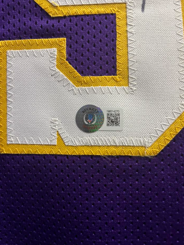 NBA GREAT LA Lakers Robert Horry Signed Jersey With COA