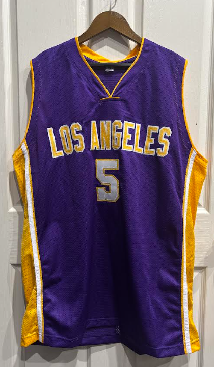 NBA GREAT LA Lakers Robert Horry Signed Jersey With COA