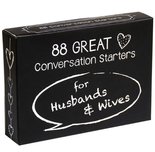 88 Conversation Starters for Husbands and Wives