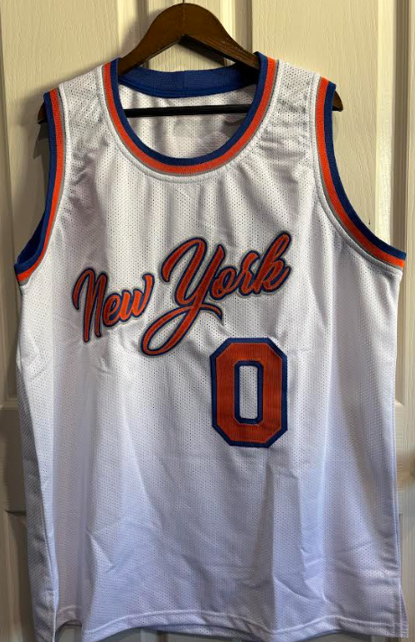 NBA New York Knicks Donte Divincenzo Signed Jersey with COA