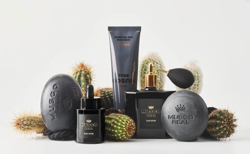 CLAUS PORTO MUSGO REAL SOAP ON A ROPE BLACK EDITION