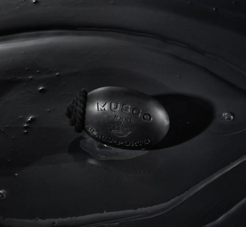CLAUS PORTO MUSGO REAL SOAP ON A ROPE BLACK EDITION