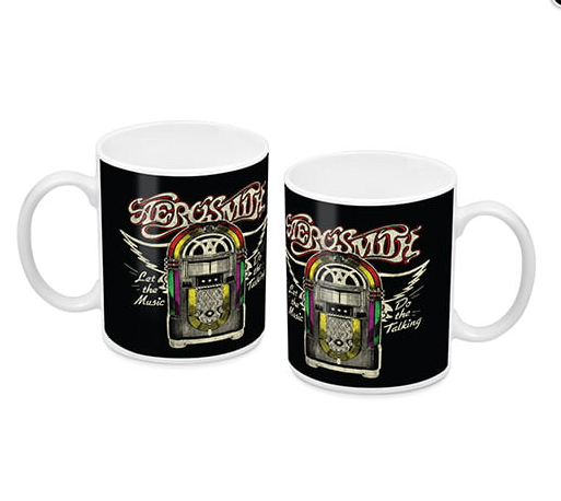 AEROSMITH Let the Music Do the Talking Ceramic Coffee Mug