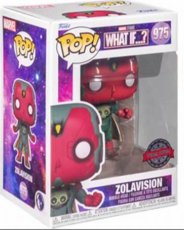 Funko Pop! Marvel Studios WHAT IF…? ZOLAVISION #975