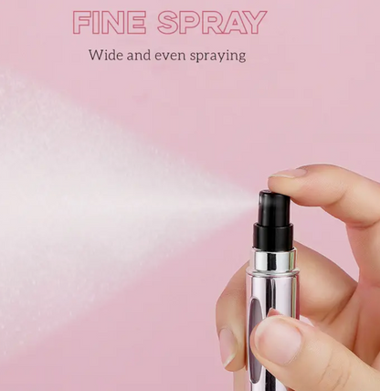 Mini Refillable Travel Perfume Aftershave Pump Spray Pocket Bottle