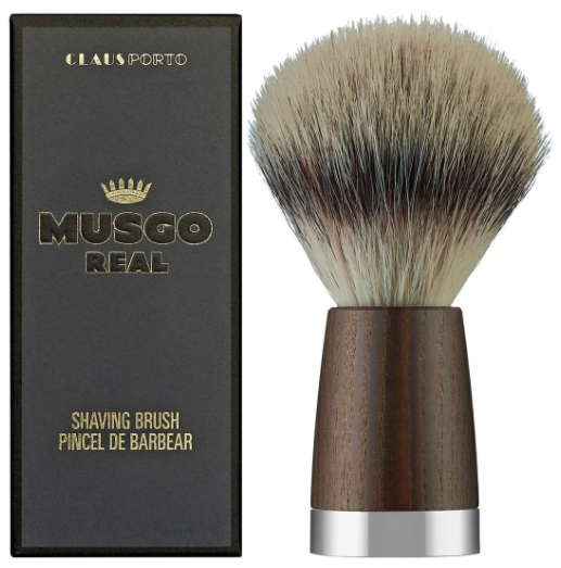 CLAUS PORTO MUSGO REAL SHAVING BRUSH BLACK EDITION