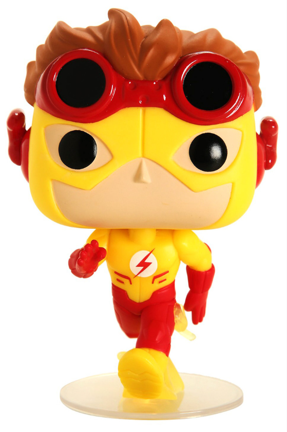 Funko POP! Heroes DC Kid Flash #320 - Limited Glow Chase Edition