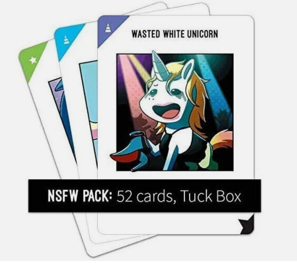 Unstable Unicorns NSFW Expansion Pack - Add-on Deck (54 Cards)