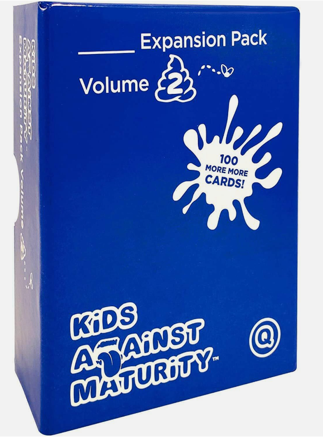 Kids Against Maturity Expansion Pack #1, Card Game for Kids and Families