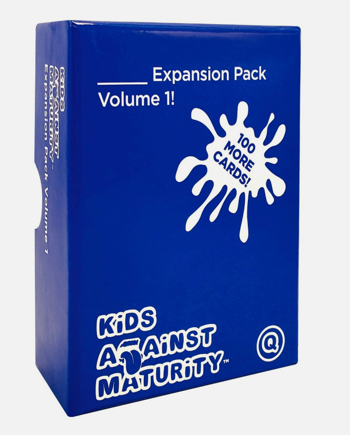 Kids Against Maturity Expansion Pack #1, Card Game for Kids and Families