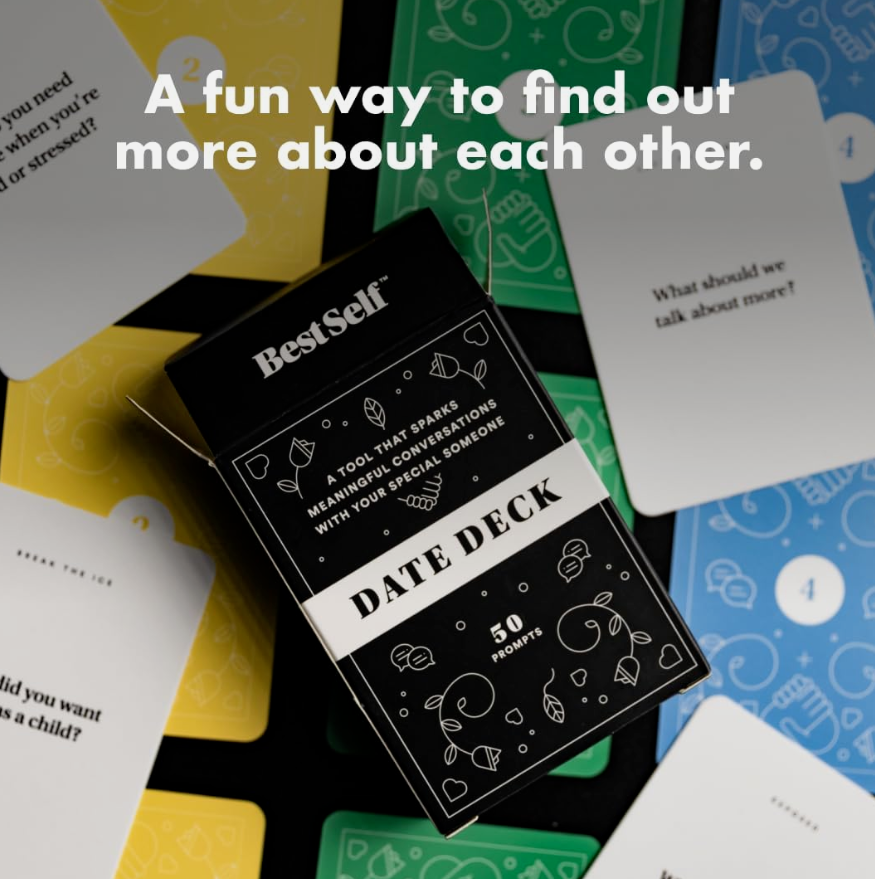 Bestself Co. Date Deck Exciting, Engaging, and Thought-Provoking Conversation