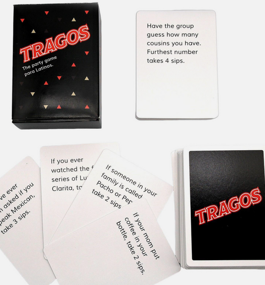 Tragos Board Game Party Drinking Card Game for Adults