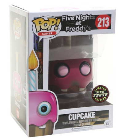 Funko Pop! Five Nights At Freddys Cupcake #213 GLOW CHASE