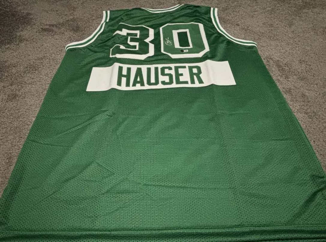 Boston Celtics Sam Hauser 23/24 Signed Jersey With COA