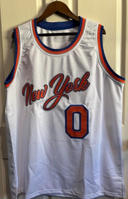 NBA New York Knicks Donte Divincenzo Signed Jersey with COA