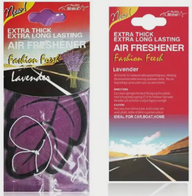 Natural Scent Car Air Freshener